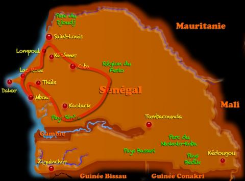 Au Coeur du Sénégal (4x4 - 4j)